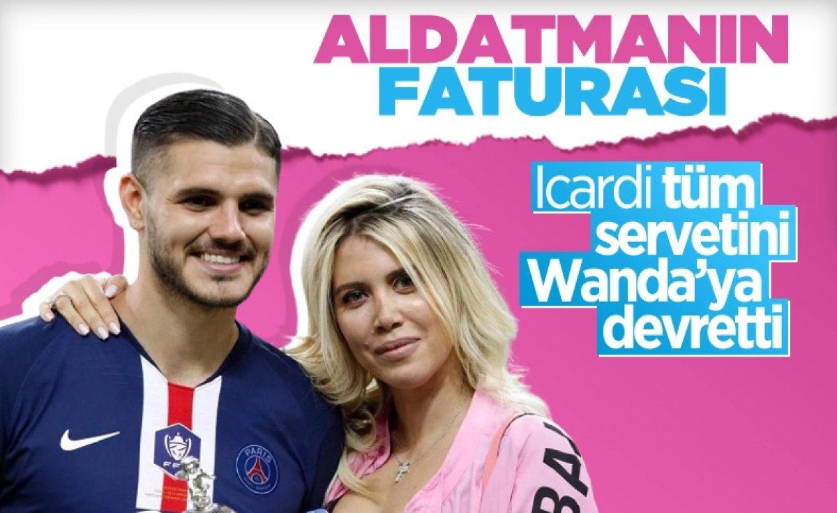 Mauro Icardi ile Wanda Nara ayrılığında ilginç detay