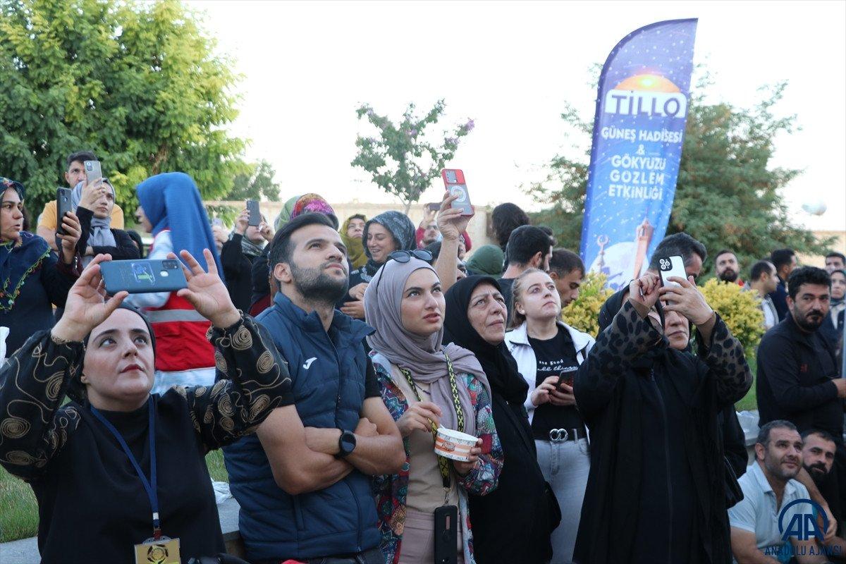 Siirt'te Işık Hadise'sini izlemek için sabah namazında buluştular