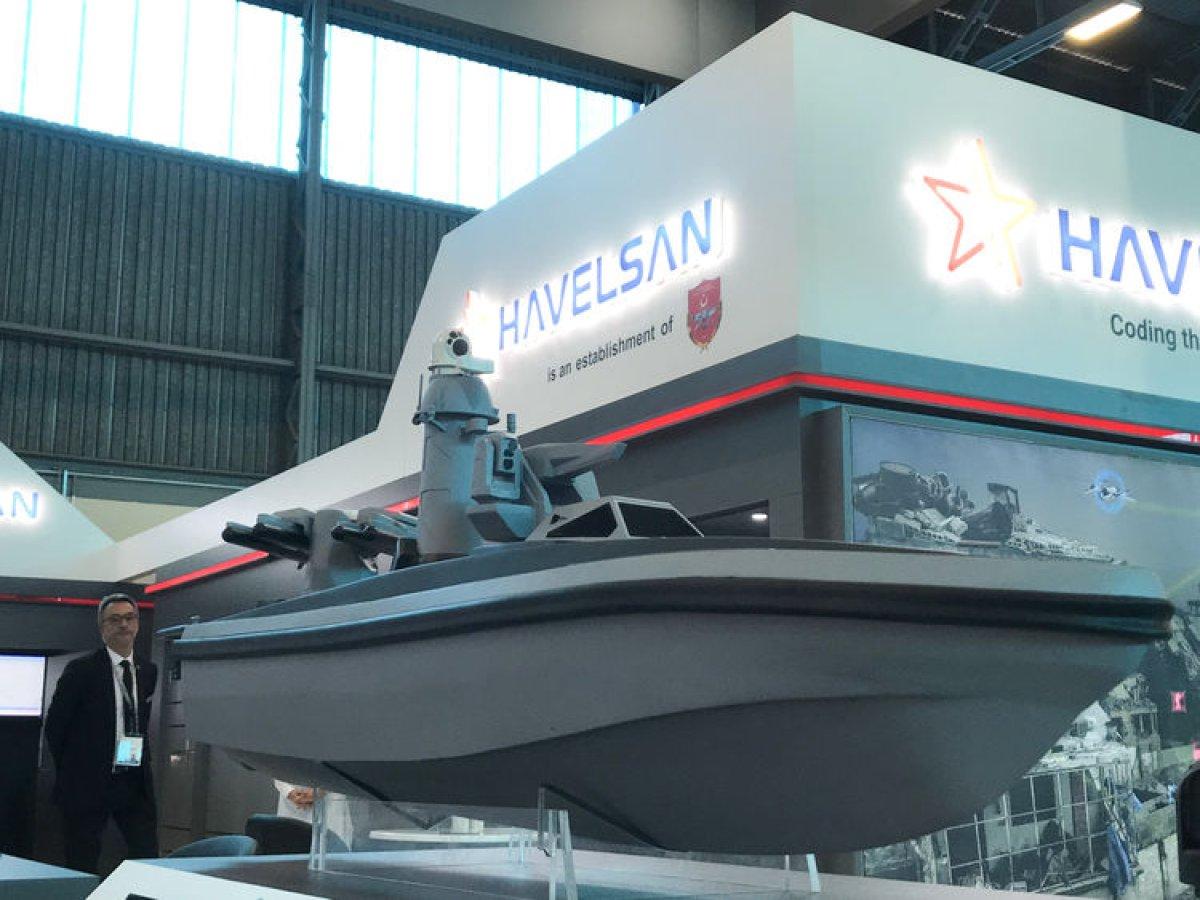 Silahlı insansız deniz aracı Sancar, Afrika Havacılık ve Savunma Fuarı'nda