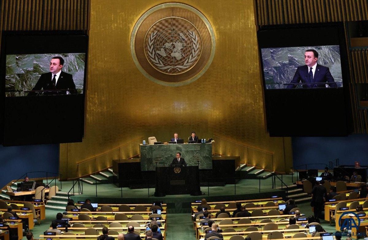 Gürcistan Başbakanı Garibaşvili: AB'ye aday ülke statüsünü hak ediyoruz