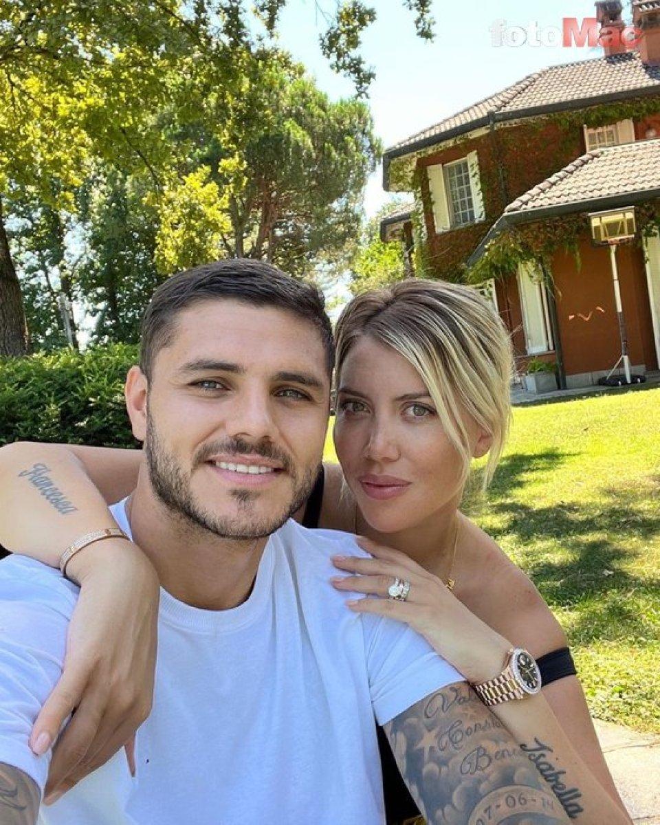 Wanda Nara, eşi Mauro Icardi'den ayrıldı