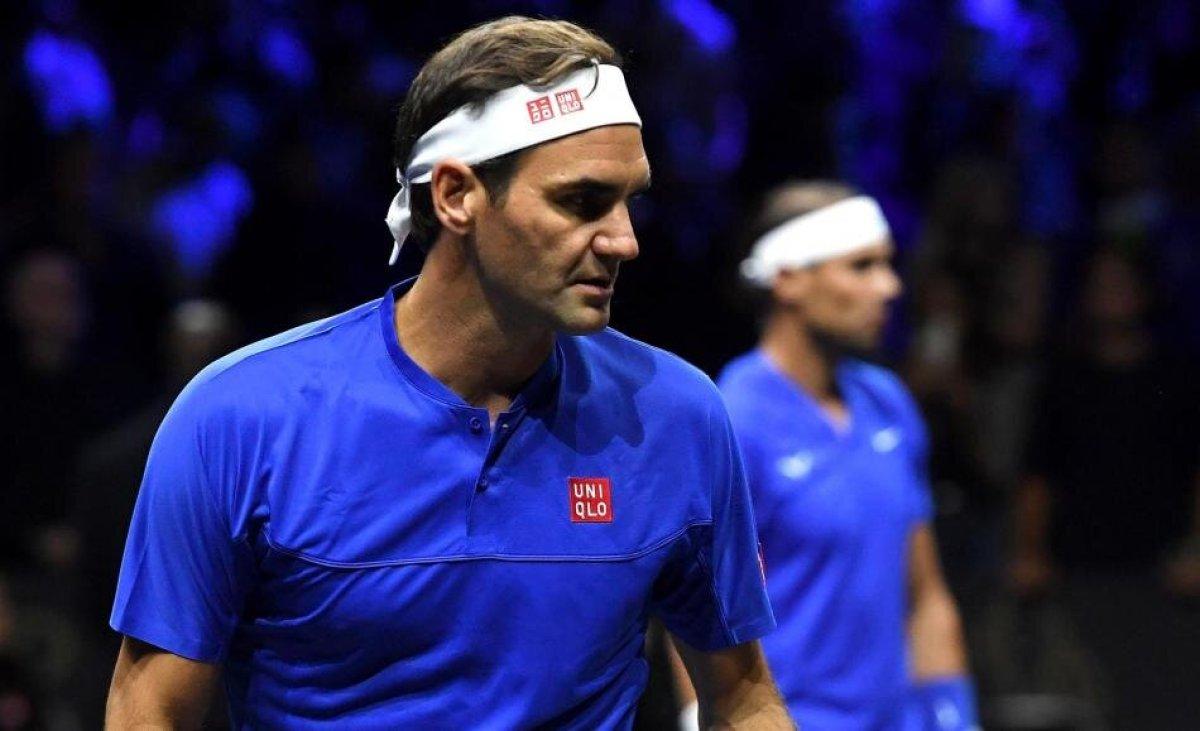 Roger Federer'in vedasında Rafael Nadal'ın gözyaşları