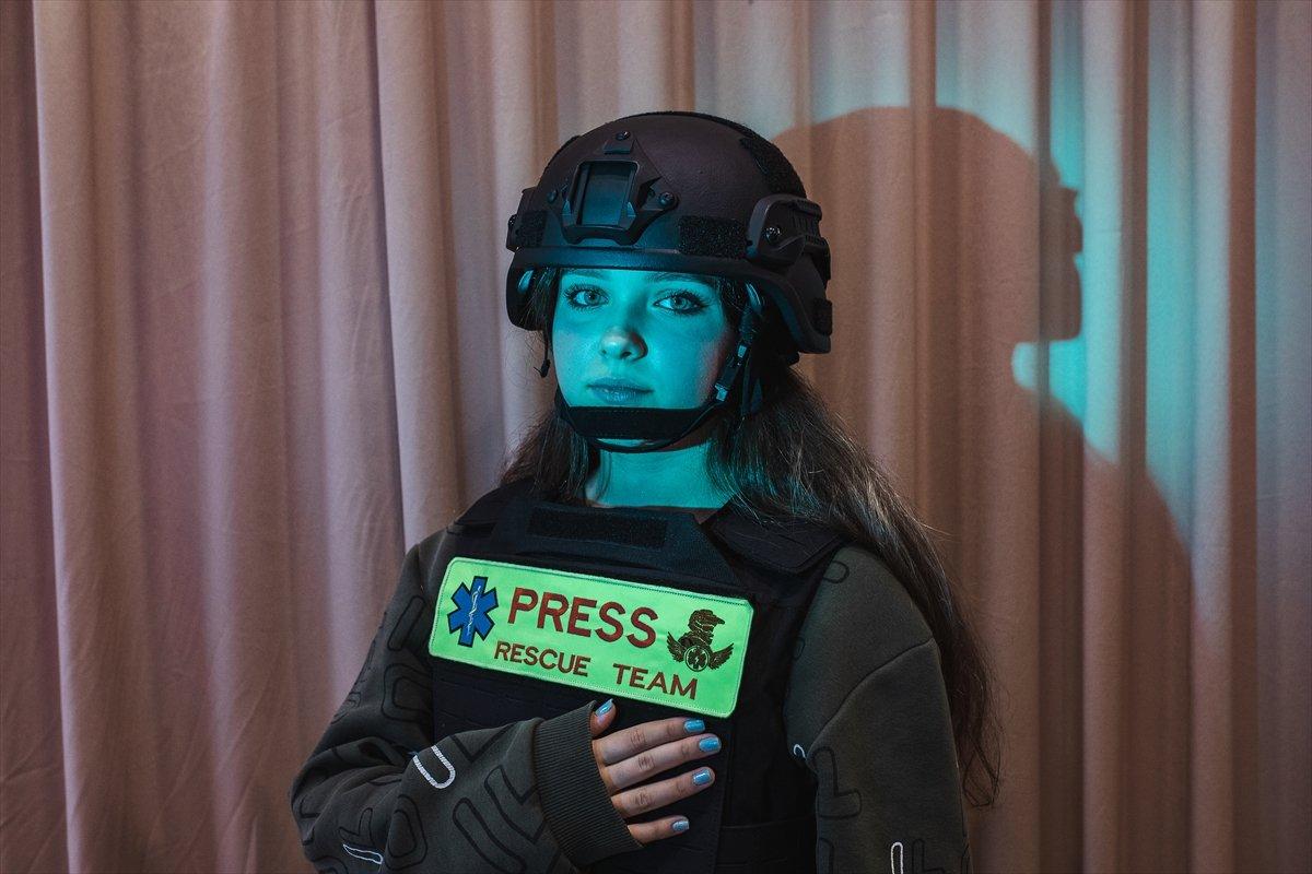 Ukraynalı gençlere gönüllülerden ilk yardım eğitimi