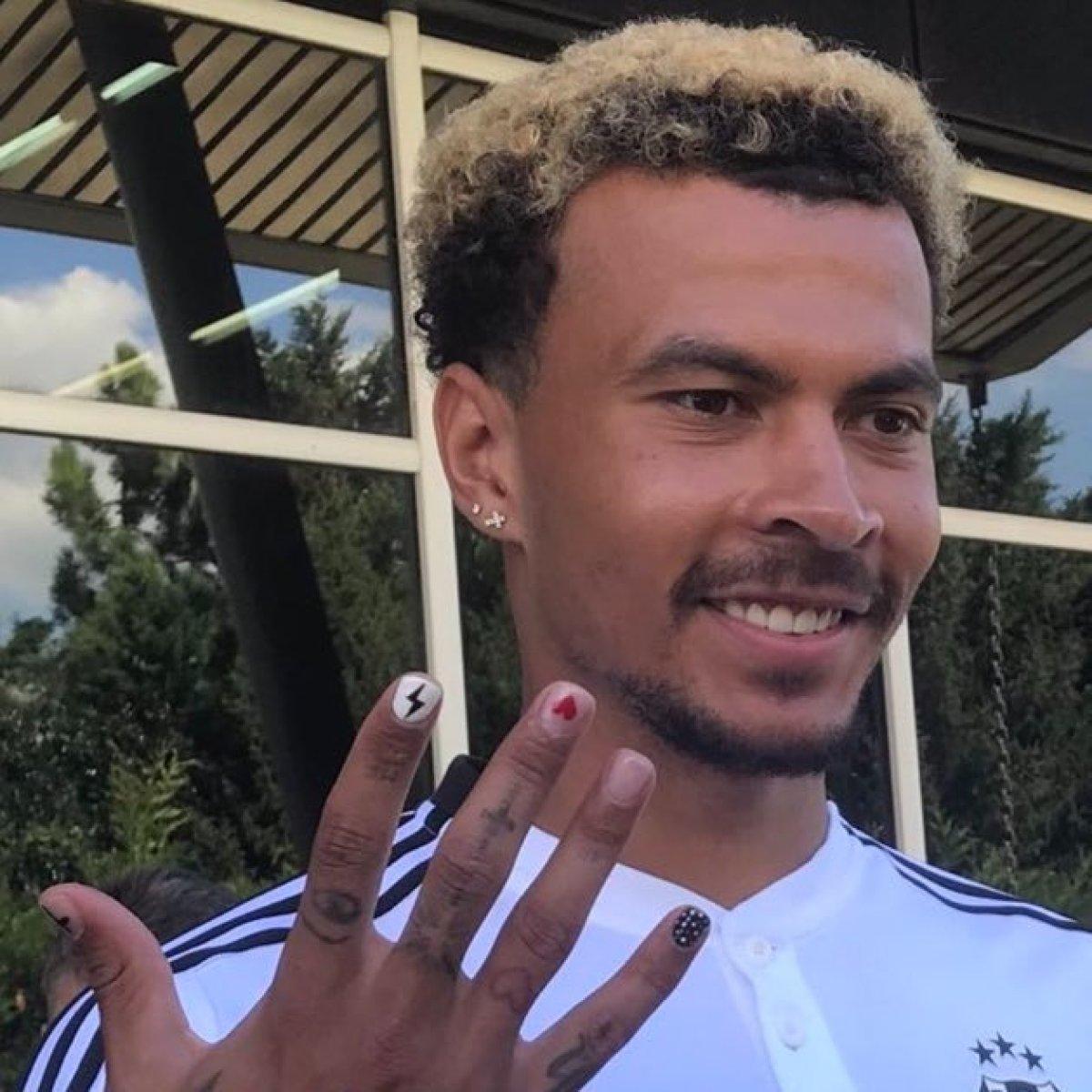 Dele Alli'nin yeni ojeleri