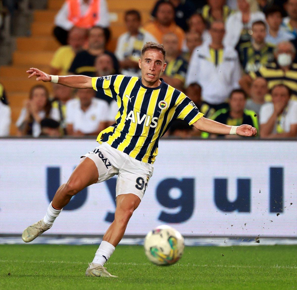 Fenerbahçe'de Emre Mor antrenmana katılmadı