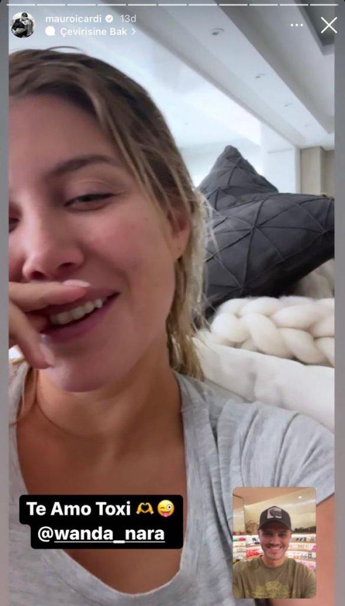 Mauro Icardi ve Wanda Nara barıştı