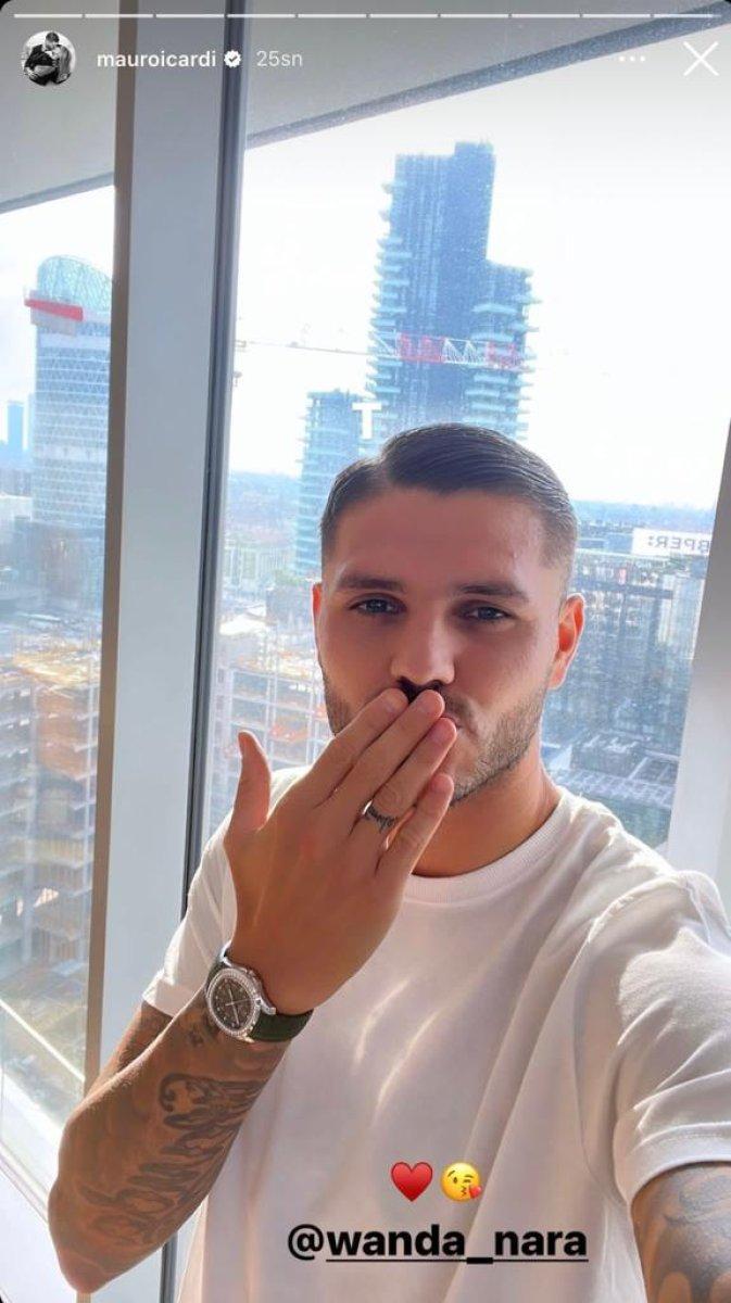 Mauro Icardi ve Wanda Nara barıştı
