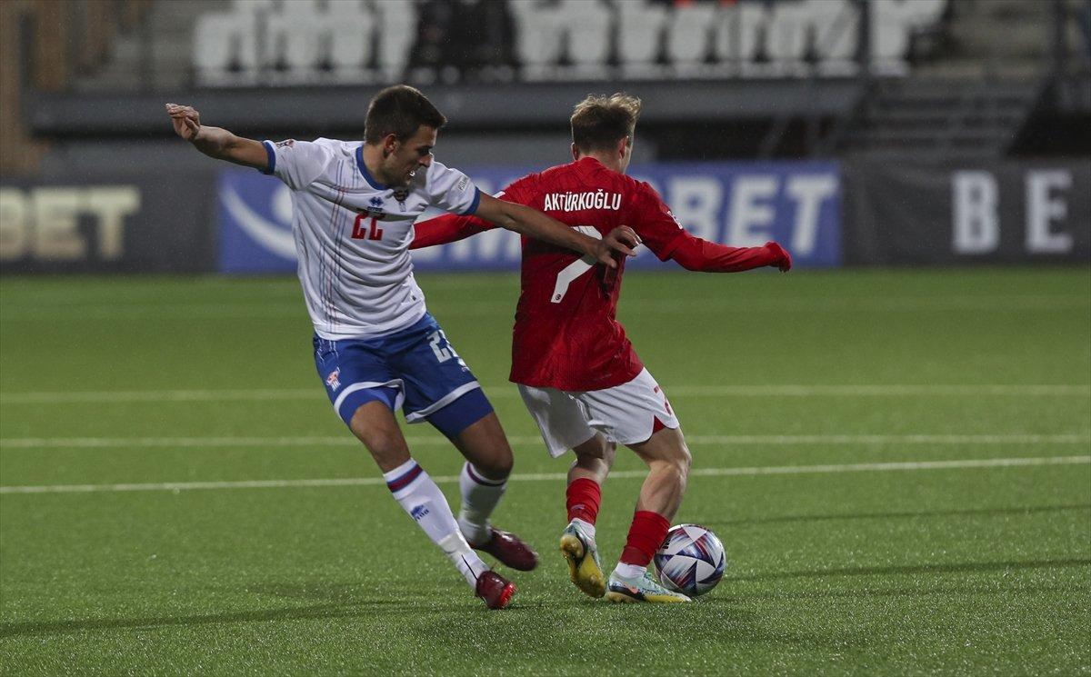 Türkiye, Uluslar Ligi'nde Faroe Adaları'na mağlup oldu