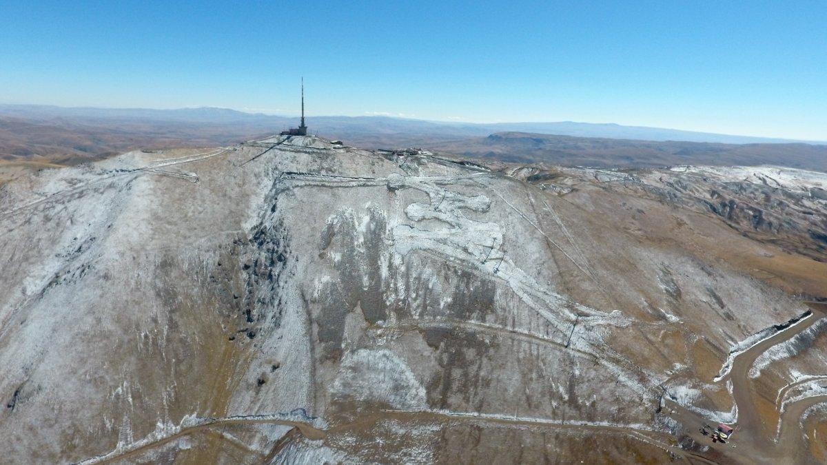 Erzurum beyaza büründü