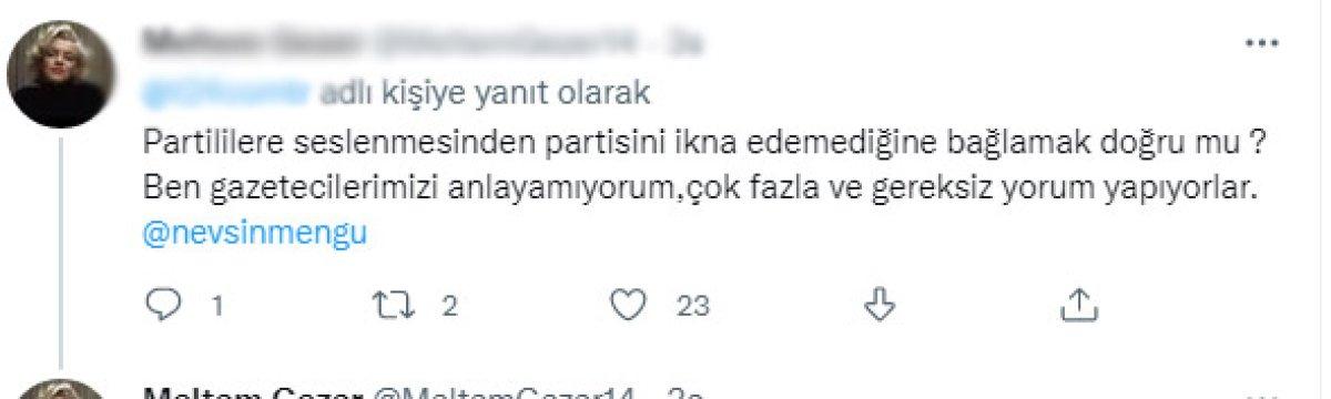 Nevşin Mengü'ye CHP'lilerden Kılıçdaroğlu'nun adaylığı tepkisi