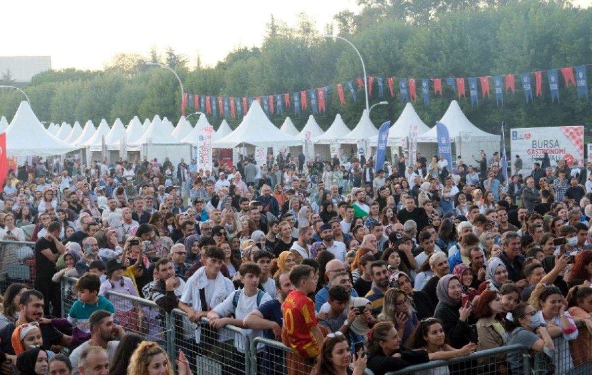 Bursa Gastronomi Festivali sona erdi