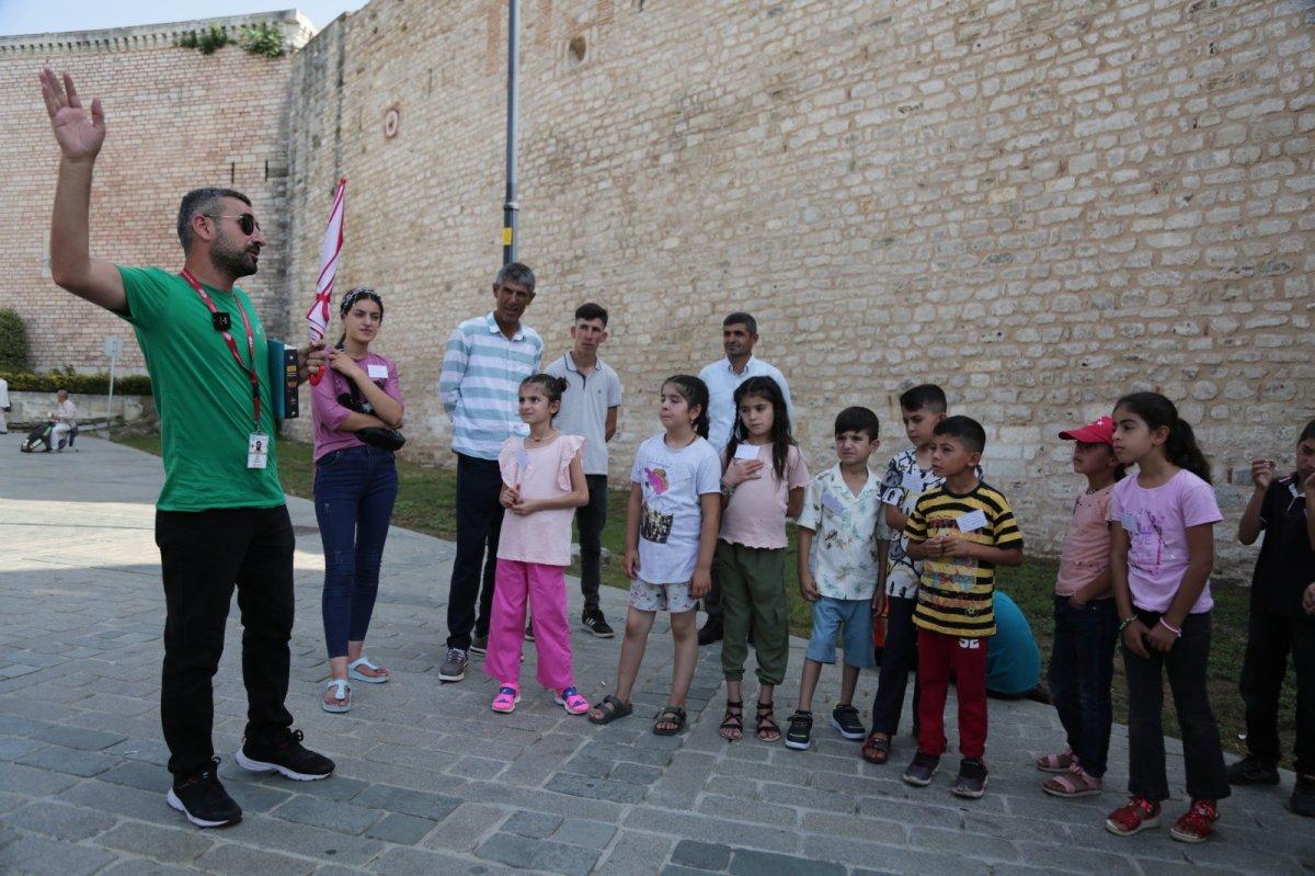Mardinli çocuklar, ilk kez İstanbul'u gezdi