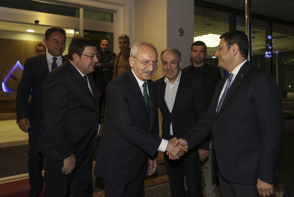 Kemal Kılıçdaroğlu'ndan Ali Babacan'a ziyaret