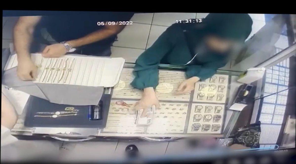 Trabzon'da tek evden çaldığını farklı kuyumculara satan hırsız yakalandı