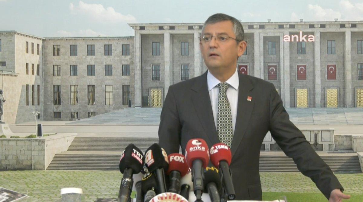 Özgür Özel'den raporda adı geçen terörist için savunma