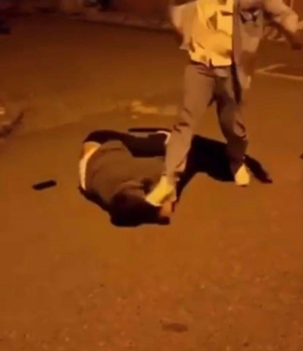 Sakarya’da arkadaşının intikamı için attığı dayağı kayda aldırdı