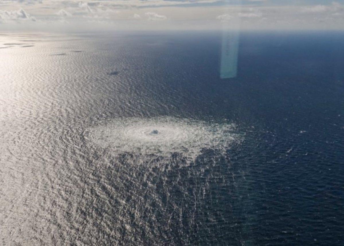Baltık Denizi'ndeki Kuzey Akım doğalgaz boru hatlarında patlama