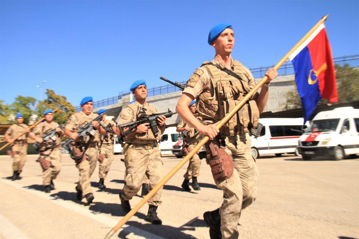 Komandolar Elazığ’dan Suriye’ye uğurlandı
