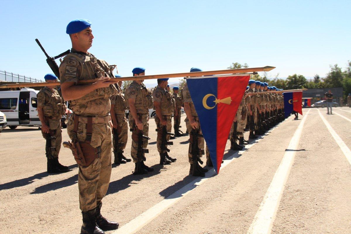 Komandolar Elazığ’dan Suriye’ye uğurlandı
