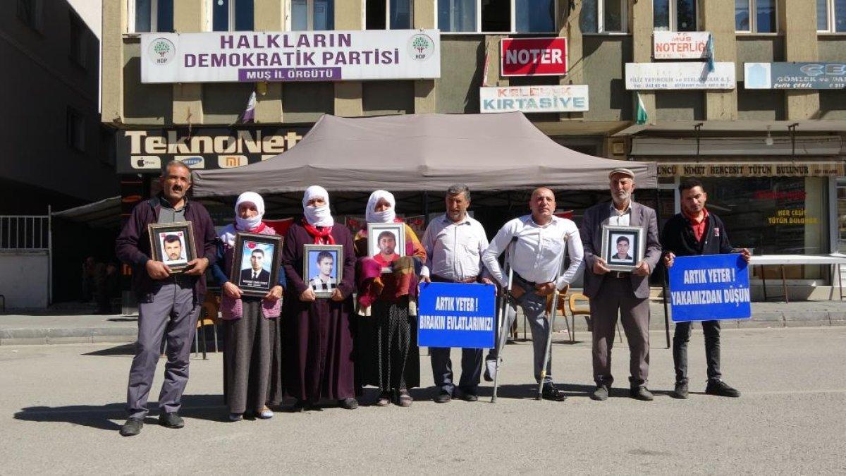 Muş'ta evlat nöbetindeki aile sayısı 41 oldu