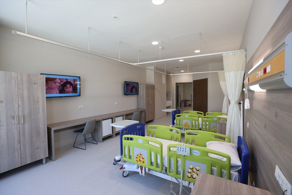 Etlik Şehir Hastanesi'nden özel görüntüler