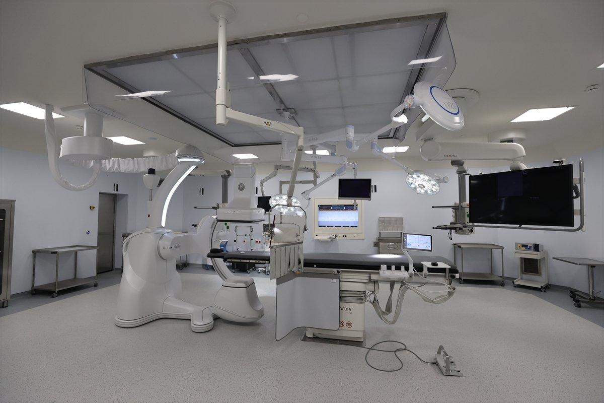 Etlik Şehir Hastanesi'nden özel görüntüler