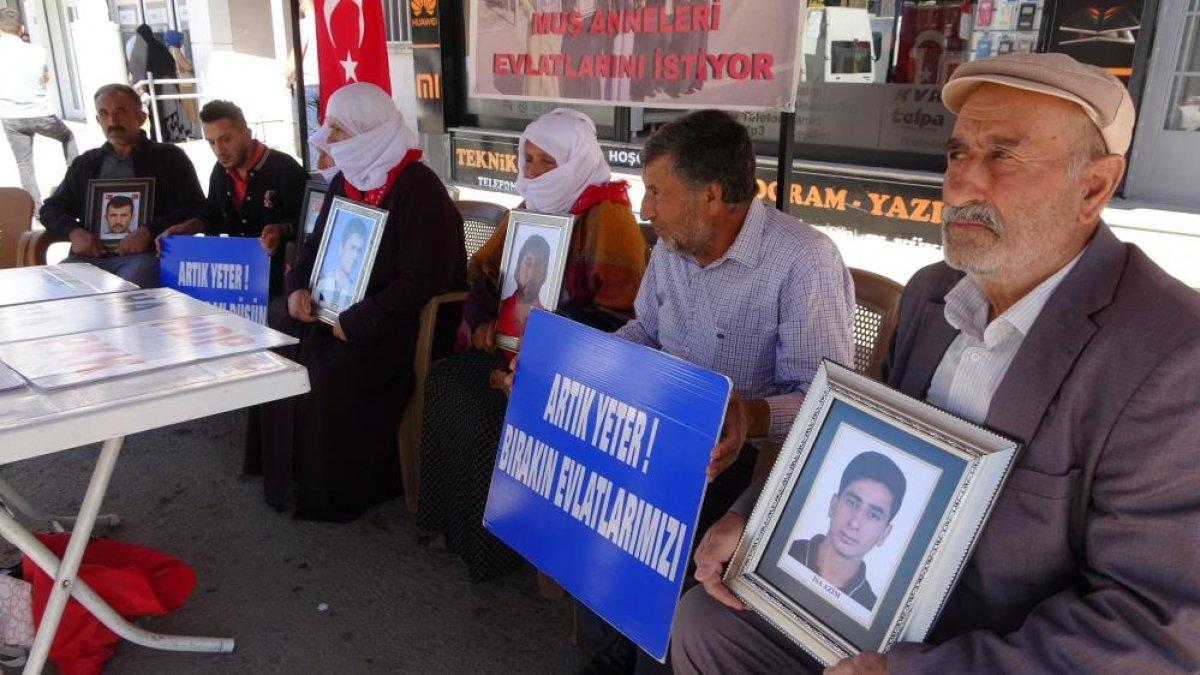 Muş'ta evlat nöbetindeki aile sayısı 41 oldu