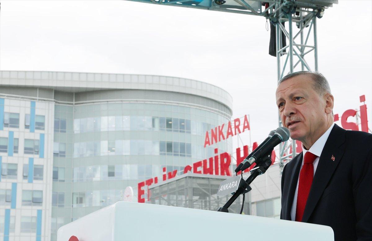 Cumhurbaşkanı Erdoğan Etlik Şehir Hastanesi açılışında konuştu