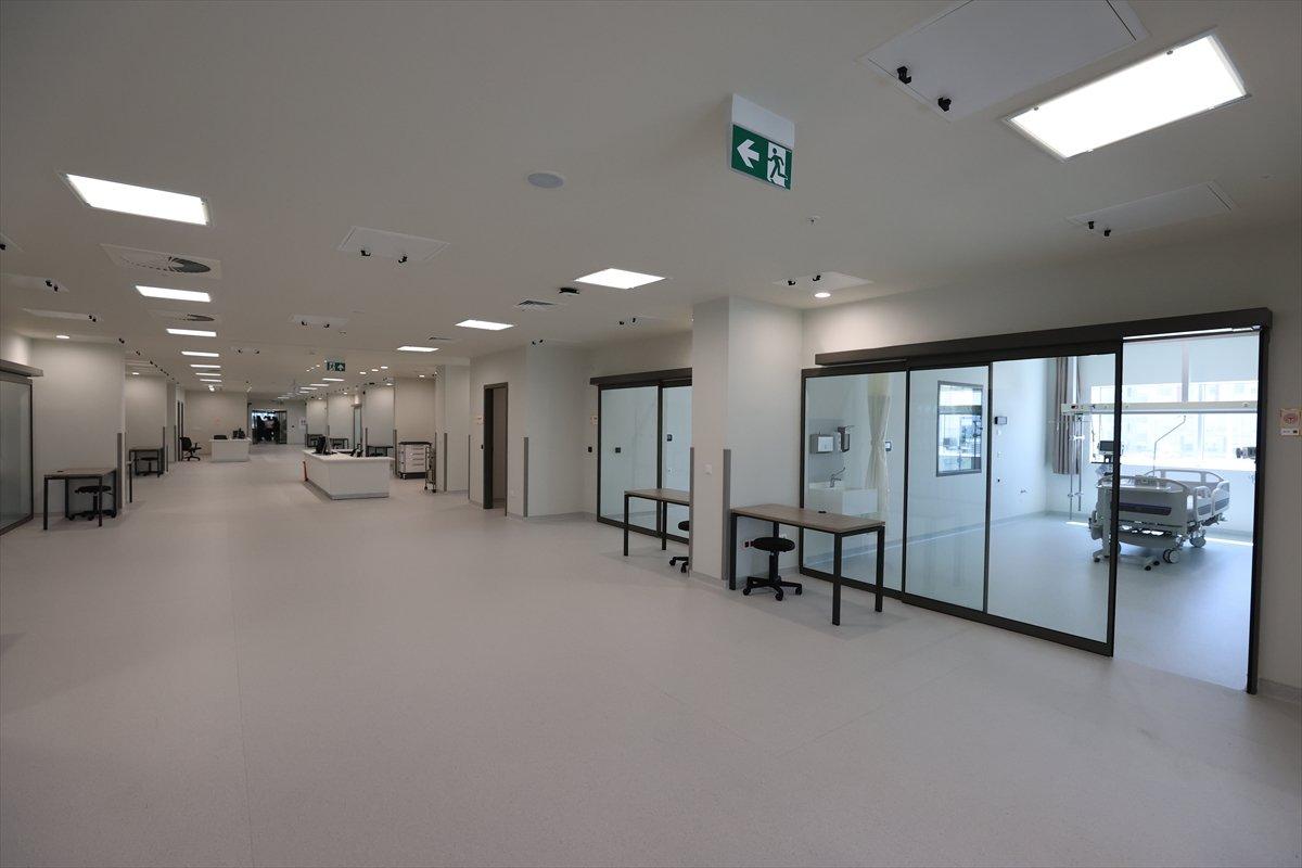 Etlik Şehir Hastanesi'nden özel görüntüler