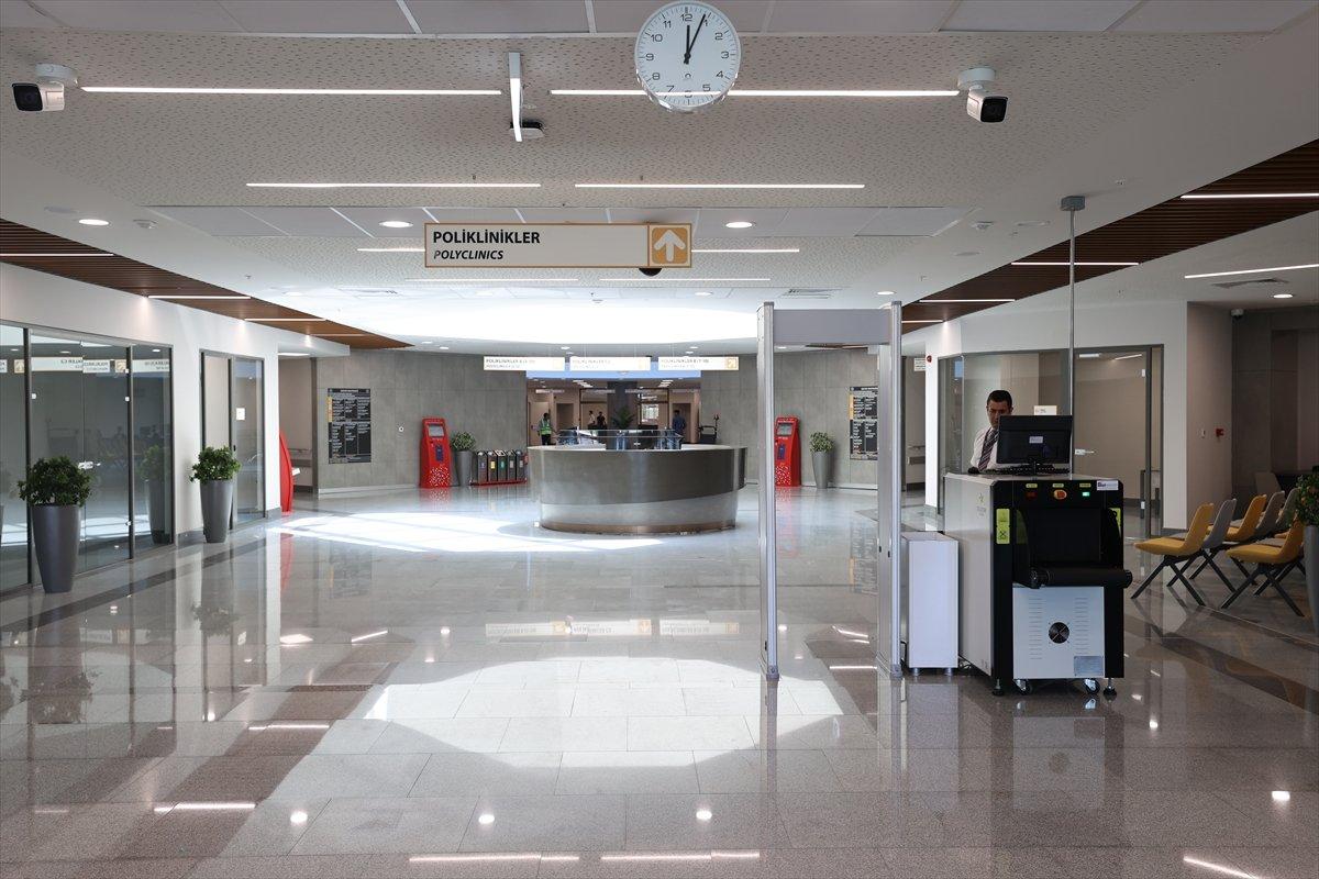 Etlik Şehir Hastanesi'nden özel görüntüler