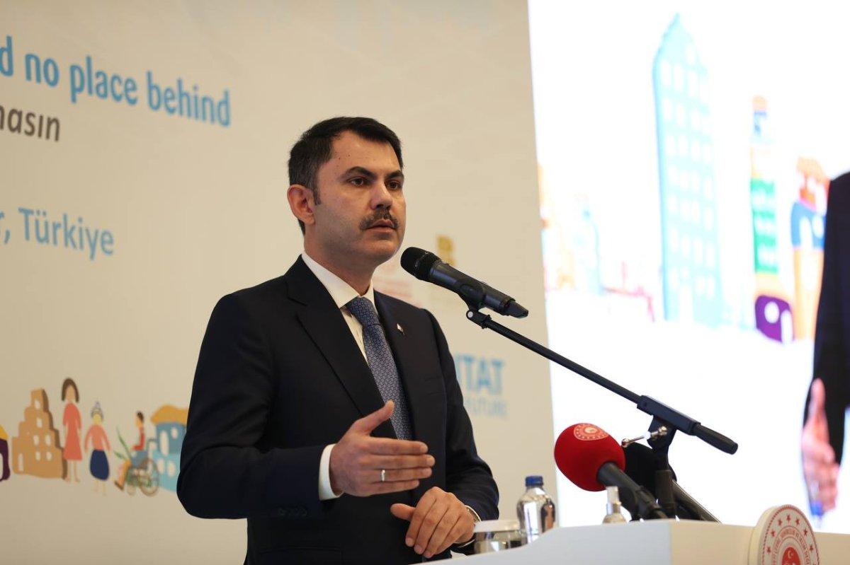 Murat Kurum: Dünya Habitat Günü’ne ev sahipliği yapıyoruz