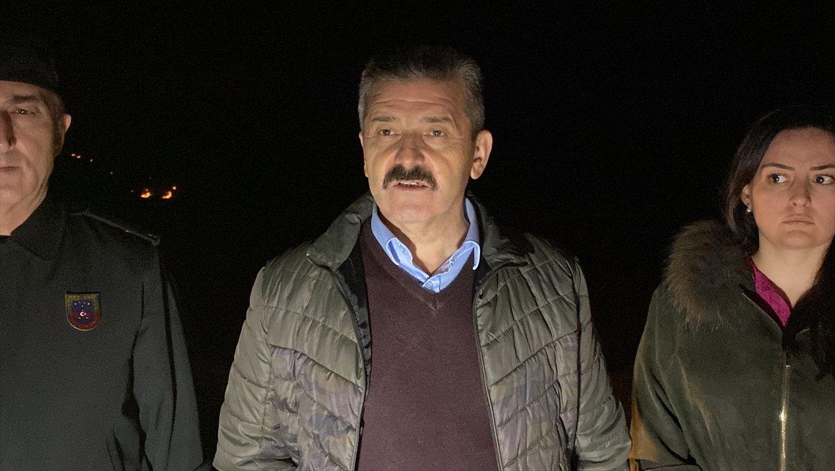 Uşak’ta orman yangını