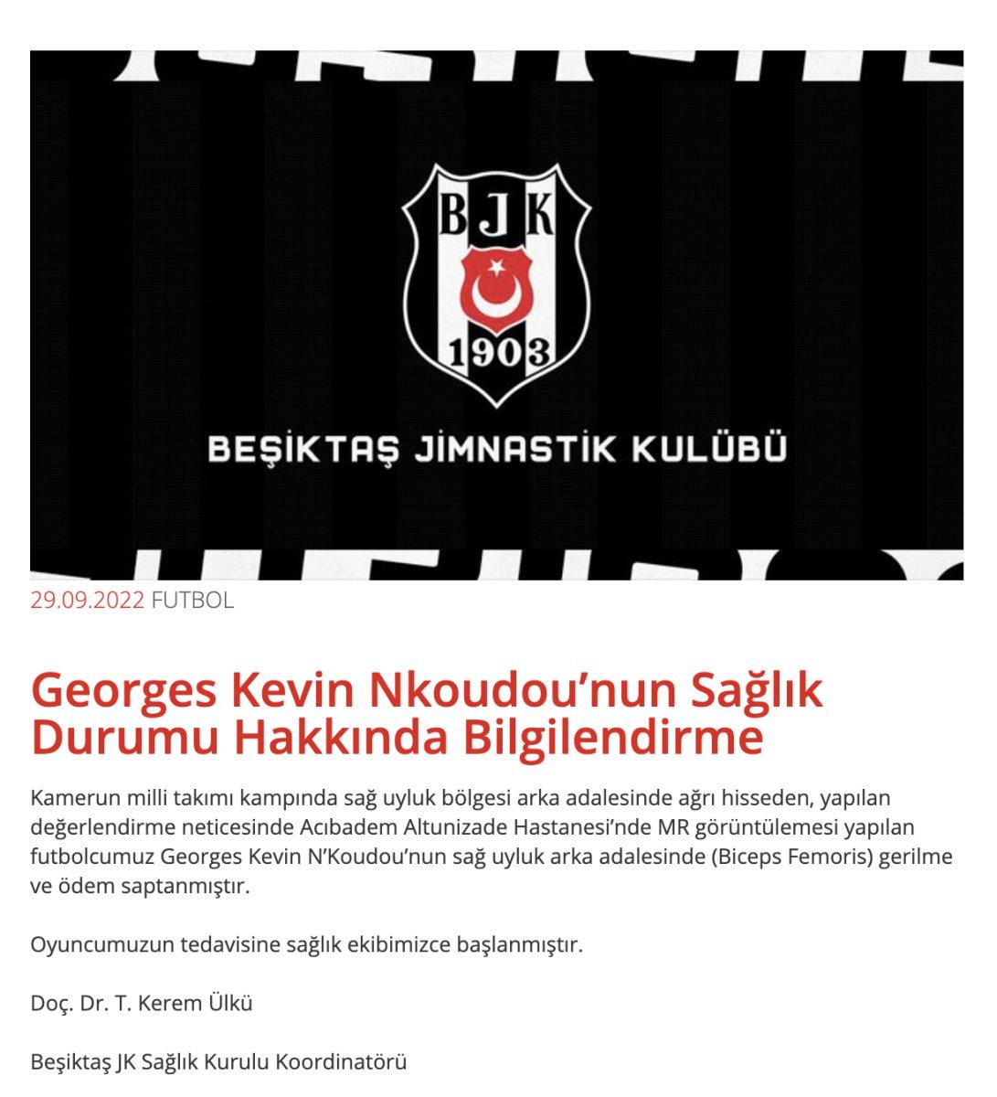 Kevin N'Koudou Fenerbahçe derbisinde yok
