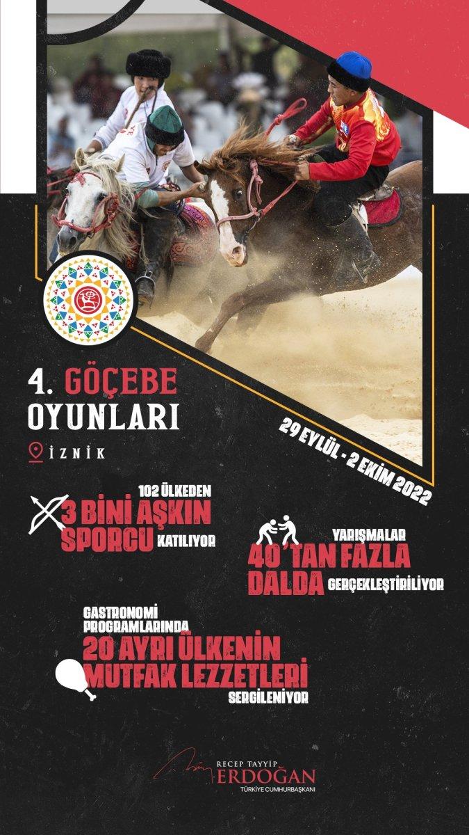 4. Dünya Göçebe Oyunları, Bursa'da başladı