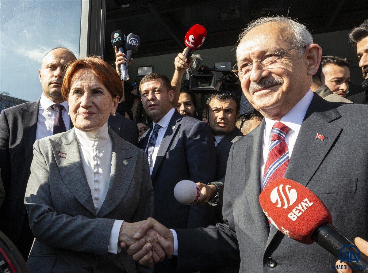 Kemal Kılıçdaroğlu, Meral Akşener ile bir araya geldi