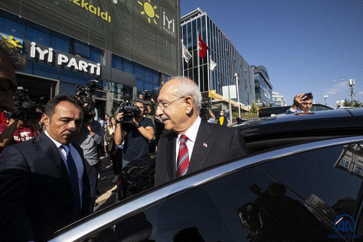 Kemal Kılıçdaroğlu, Meral Akşener ile bir araya geldi