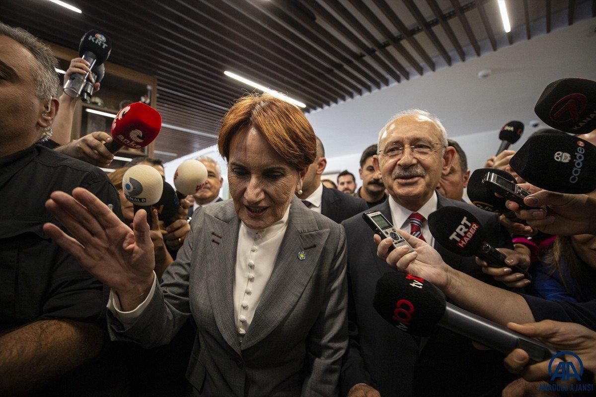 Kemal Kılıçdaroğlu, Meral Akşener ile bir araya geldi
