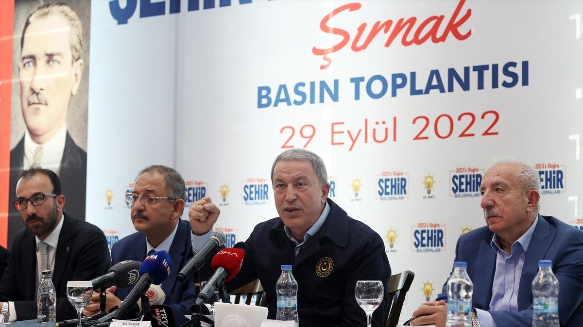 Hulusi Akar: Asos'ta hava harekatı düzenlendi