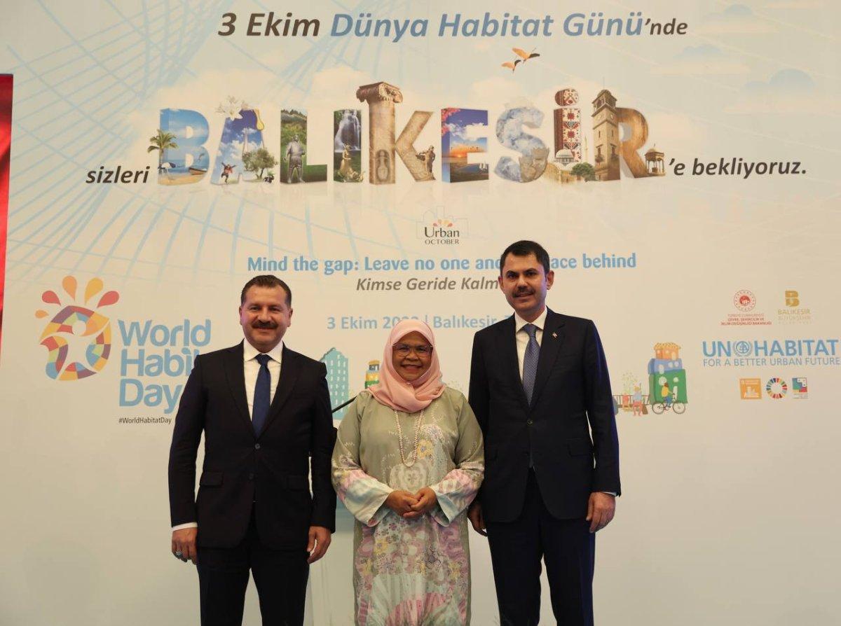 Murat Kurum: Dünya Habitat Günü’ne ev sahipliği yapıyoruz