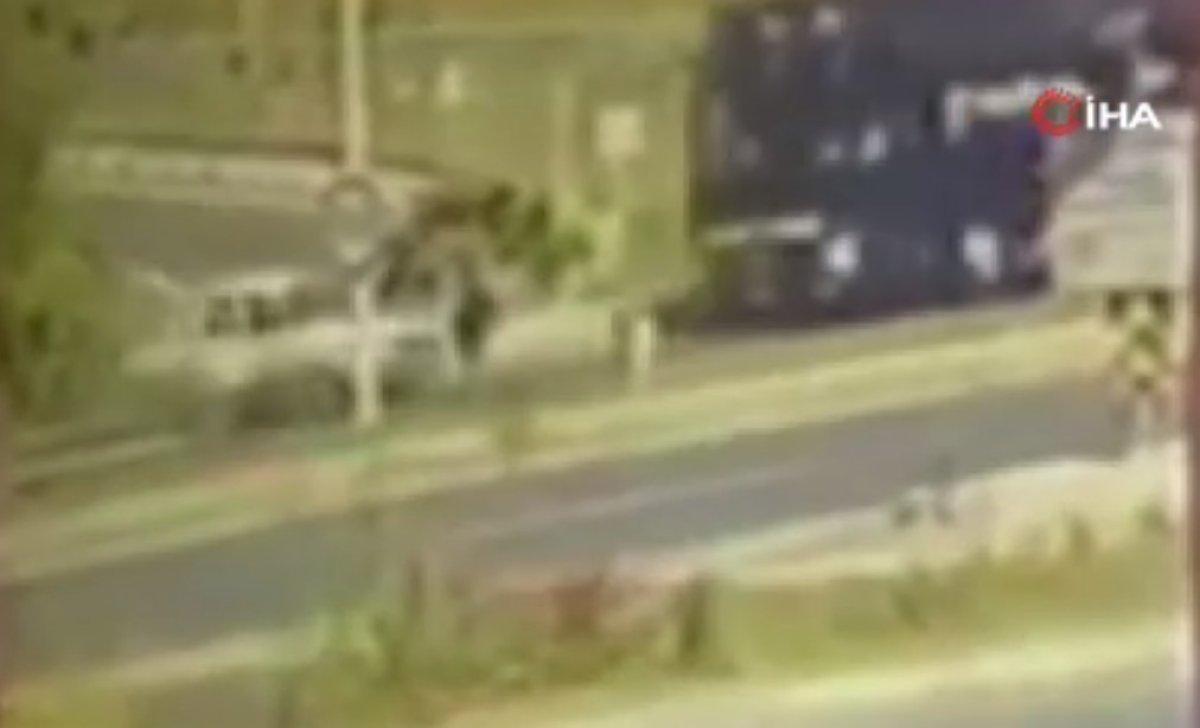 Tekirdağ’da ters yöne girip, otobüsle çarpıştı