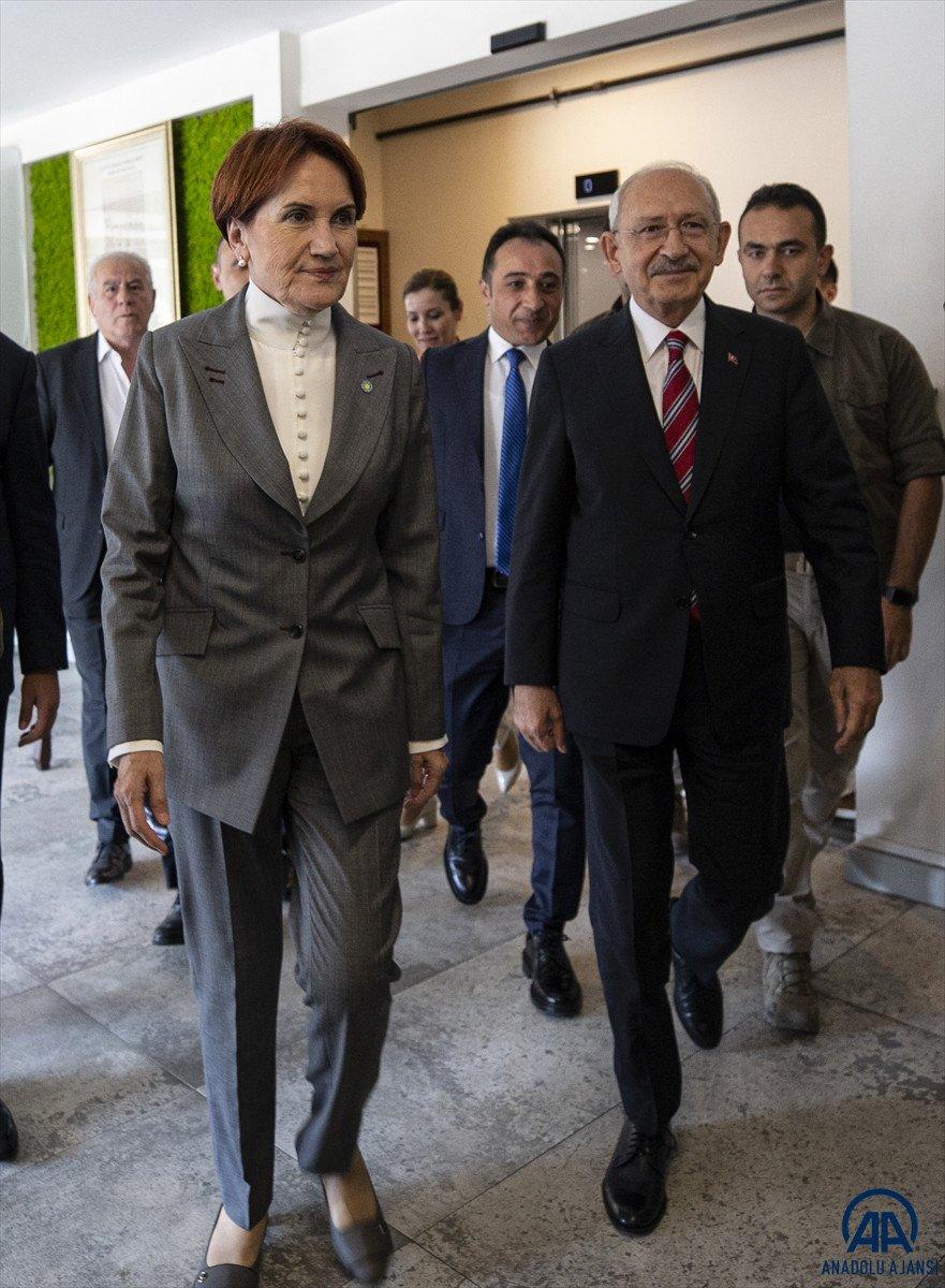 Kemal Kılıçdaroğlu, Meral Akşener ile bir araya geldi