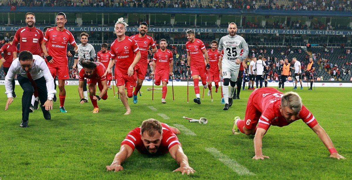 Ampute Futbol Milli Takımı, turnuvaya galibiyetle başladı