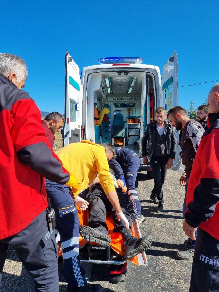 Bolu'da direksiyon başında kalp krizi geçiren sürücü kurtarılamadı