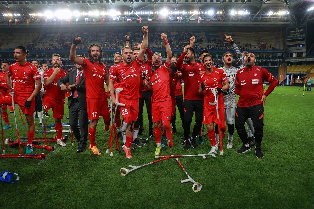 Ampute Futbol Milli Takımı, turnuvaya galibiyetle başladı