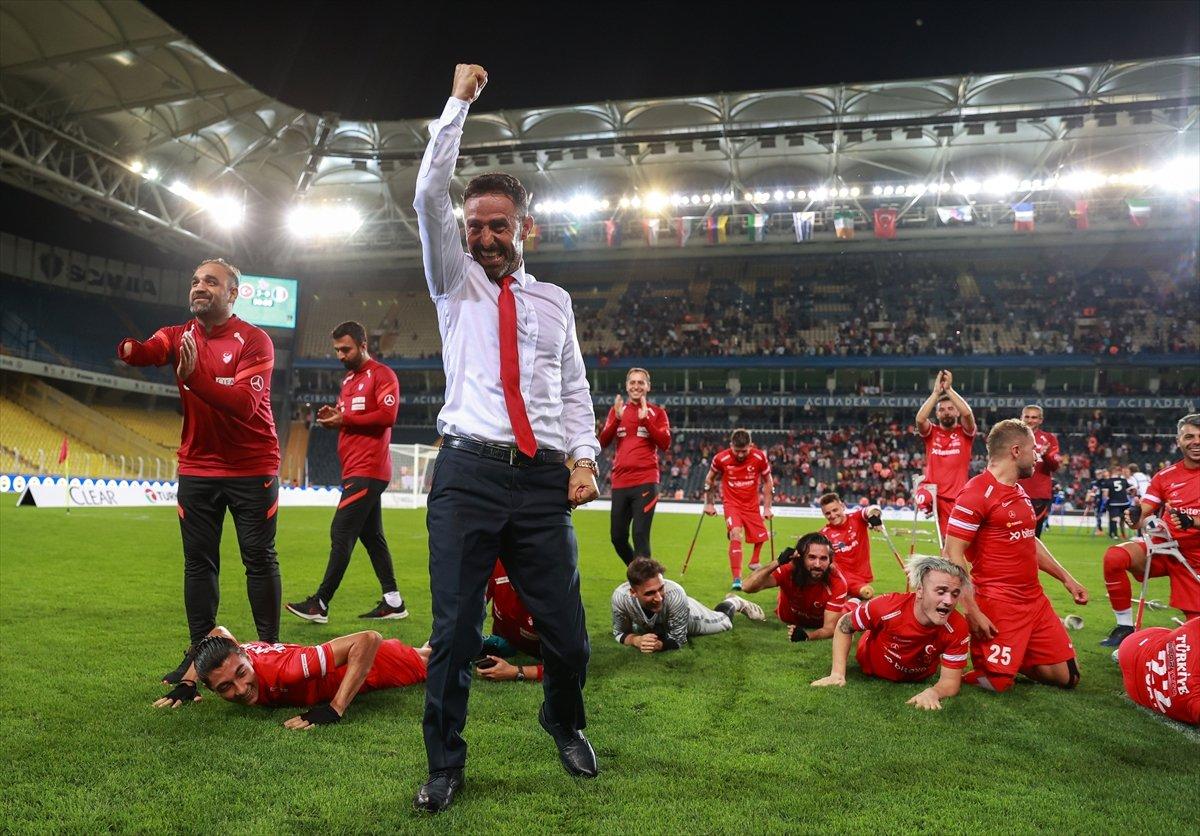 Ampute Futbol Milli Takımı, turnuvaya galibiyetle başladı