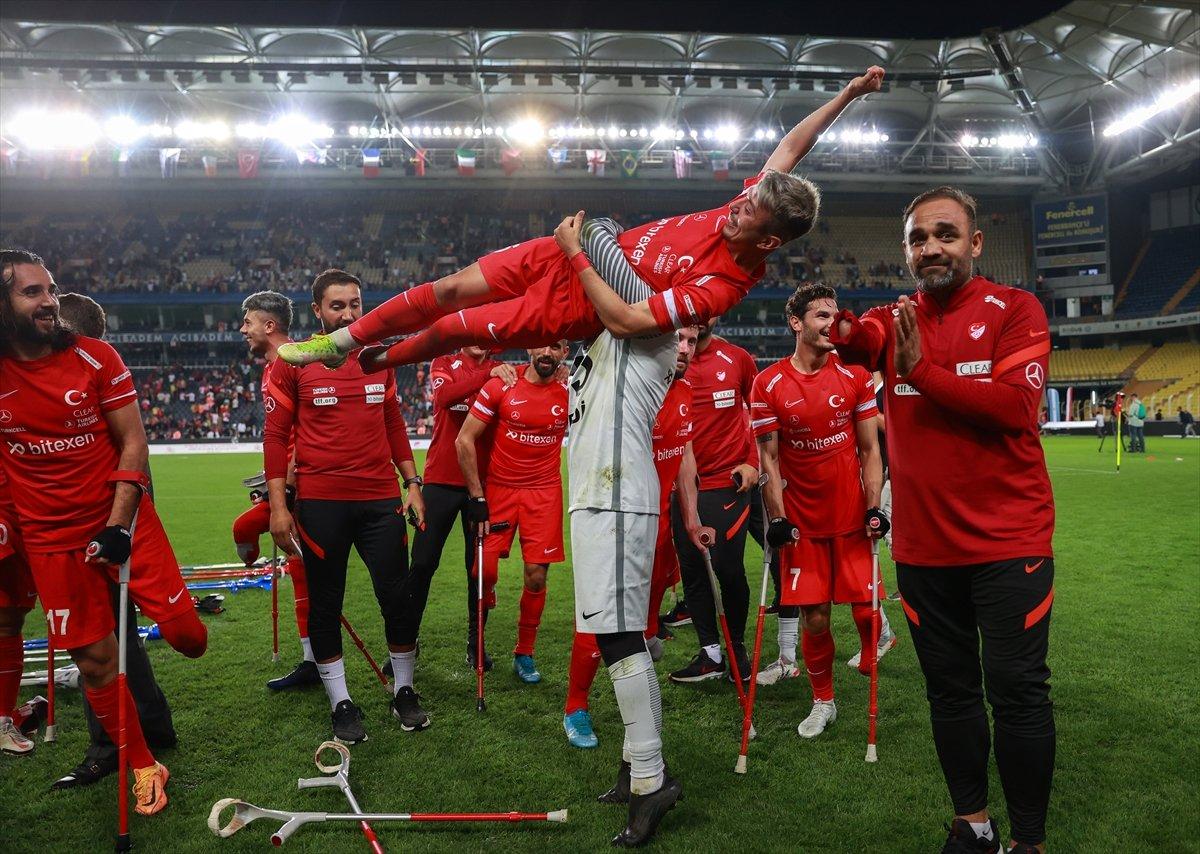 Ampute Futbol Milli Takımı, turnuvaya galibiyetle başladı