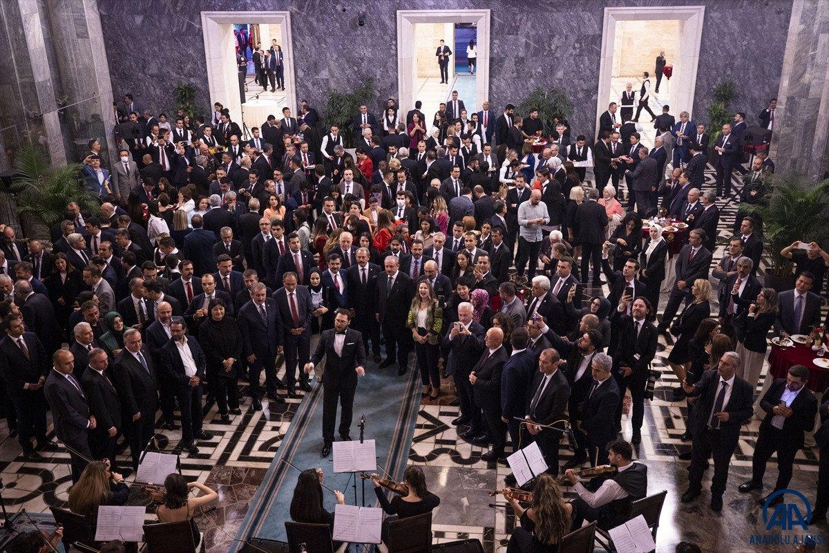 TBMM'de yeni yasama yılı resepsiyonu