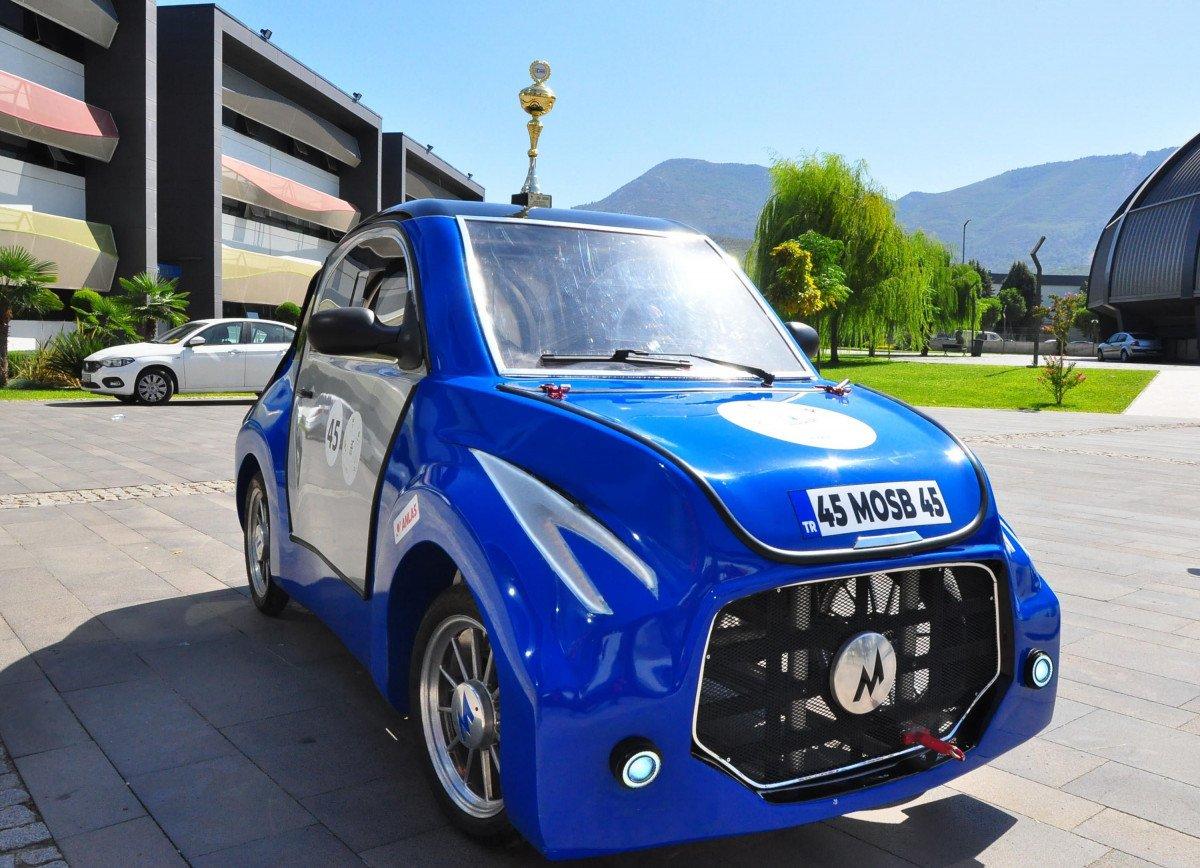 Manisa'da liselilerin ürettiği aracın seri üretimi hedefleniyor