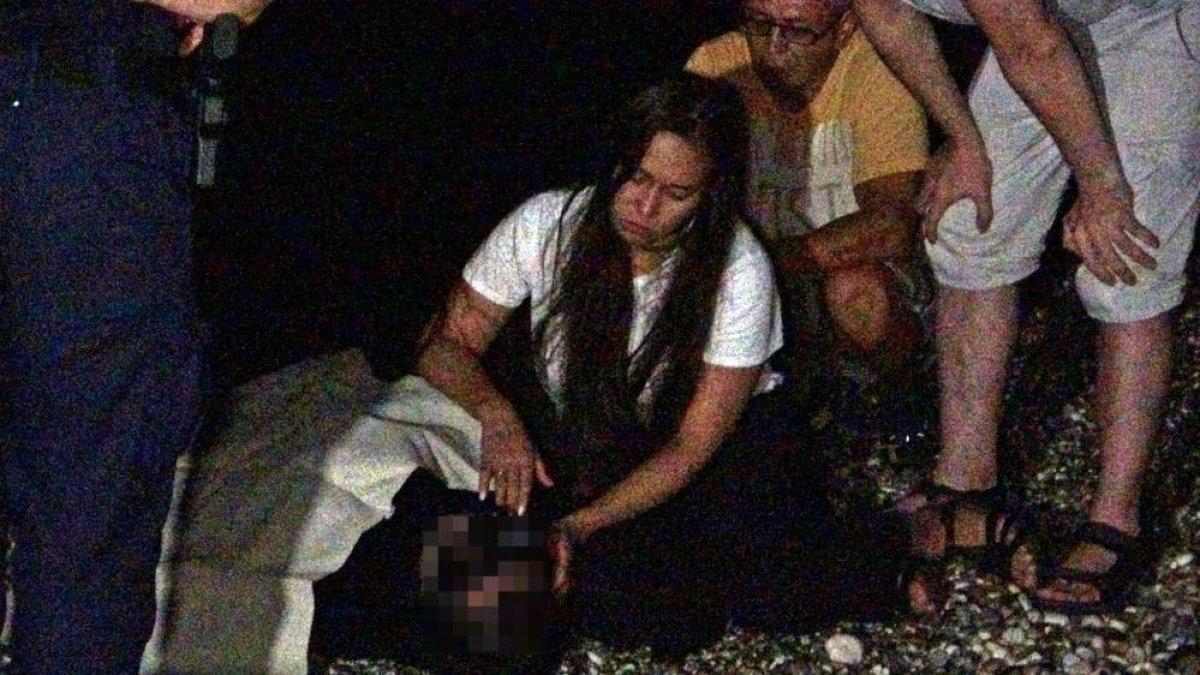 Antalya'da boğulan gence ablasından duygulandıran veda