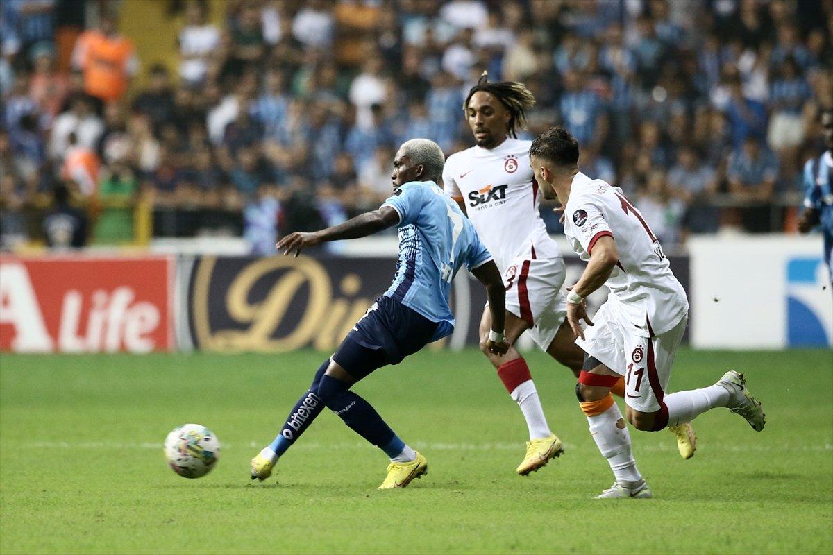 Galatasaray, Adana Demirspor ile golsüz berabere kaldı